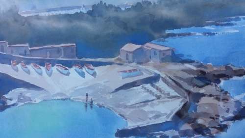 Water colour - Tony de Freitas