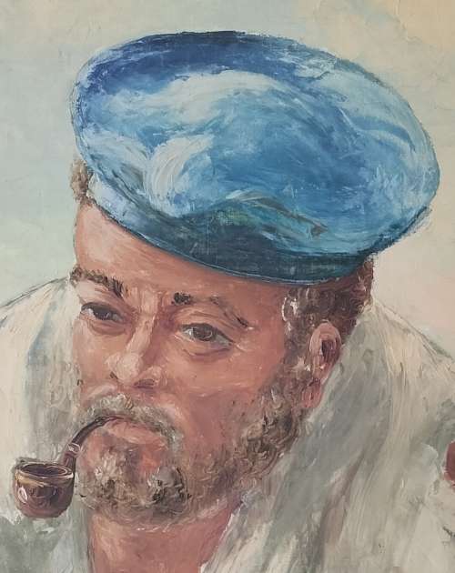 A Z Zeelie - Oil painting (priced to sell)