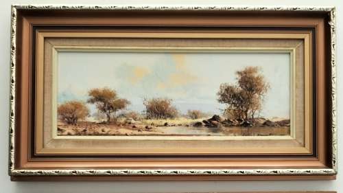 Francois Badenhorst - Two oil paintings