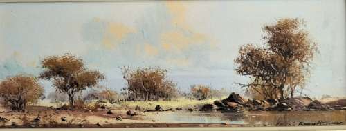 Francois Badenhorst - Two oil paintings