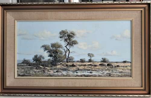 Francois Badenhorst - Oil on board