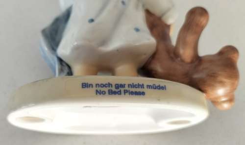 Hummel figurine - No bed please