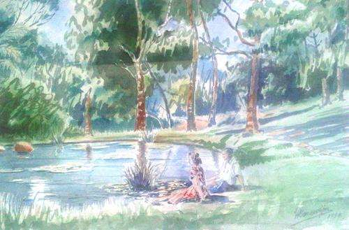 Original water colour - 1959