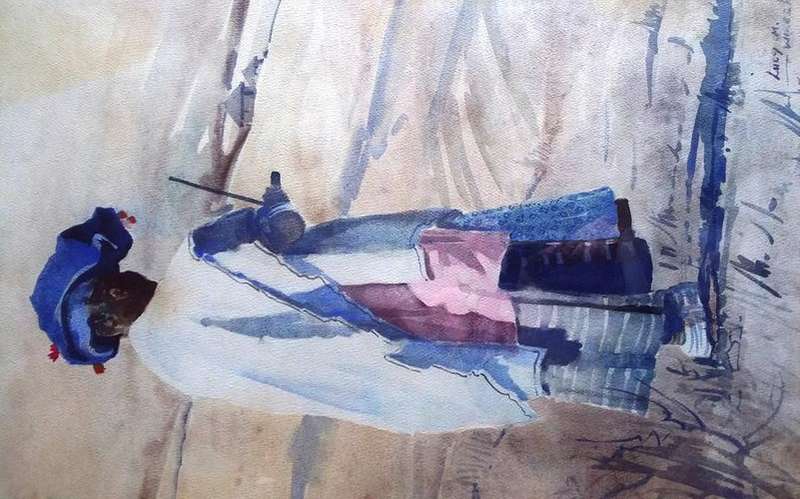Lucy Wiles - water colour