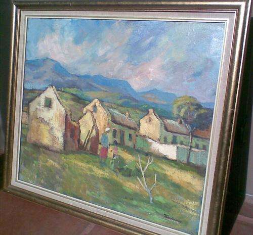 James Thackwray (1919-1994) - Oil