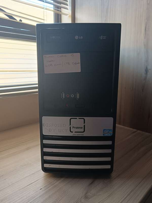 Proline Intel Core I5-2500 Desktop