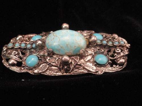 TURQUOISE BROOCH