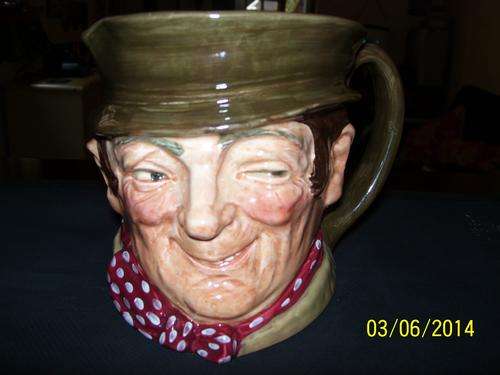 Large Royal Doulton Character Jug - Sam Weller