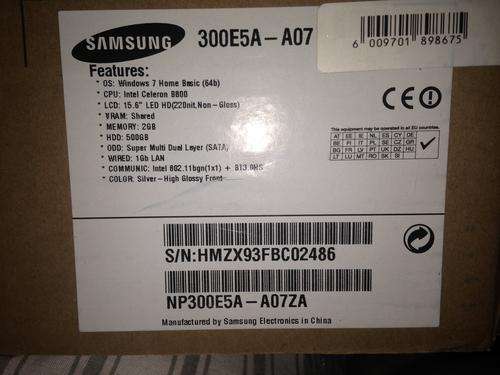 SAMSUNG 300 E5A Excellent condition!