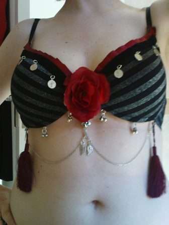 Stunning New Belly Dance Top!