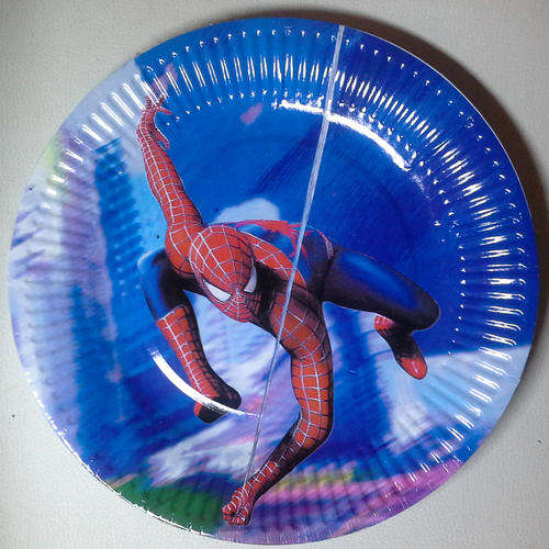 Spiderman Paper Plates - 10 per pack