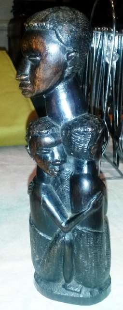 vintage makonde ?? tree of life carving ?
