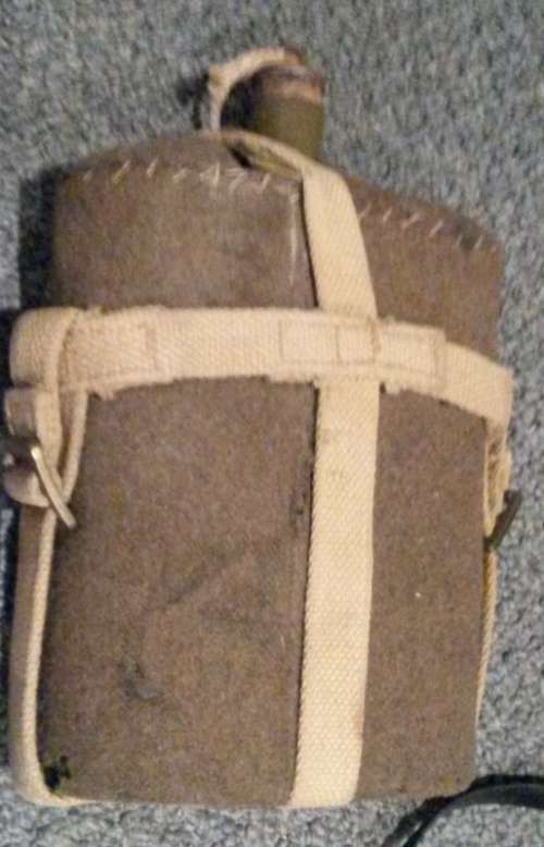 world war 2 metal water bottle