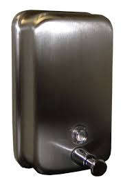 SOAP DISPENSER S/STEEL 1,2LT