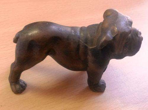 small cast bulldog