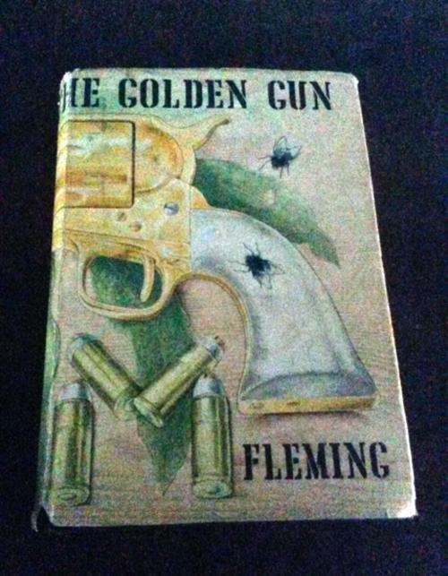 James Bond man with golden gun