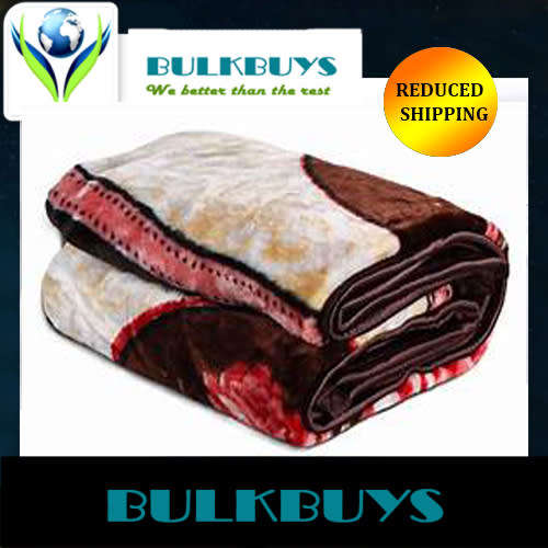 MINK ***Super Soft  Embossed Blanket-Quality Print (Assorted Prints) + FREE Bag