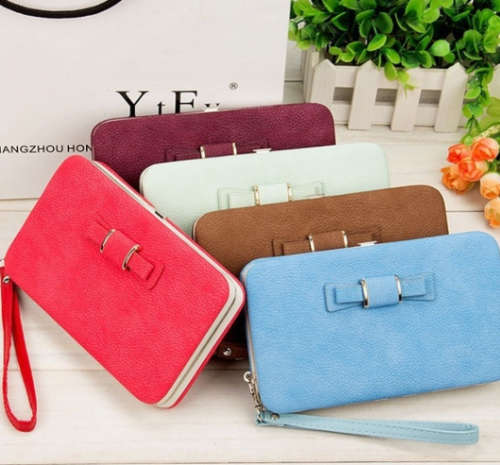 Wallet Phone Card Holder Clutch Large Capacity Long Purse
