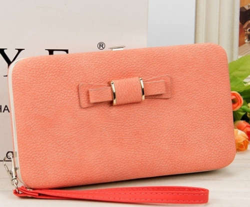 Wallet Phone Card Holder Clutch Large Capacity Long Purse