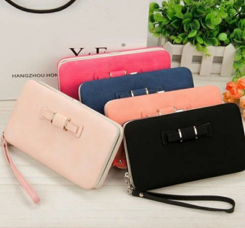 Wallet Phone Card Holder Clutch Large Capacity Long Purse