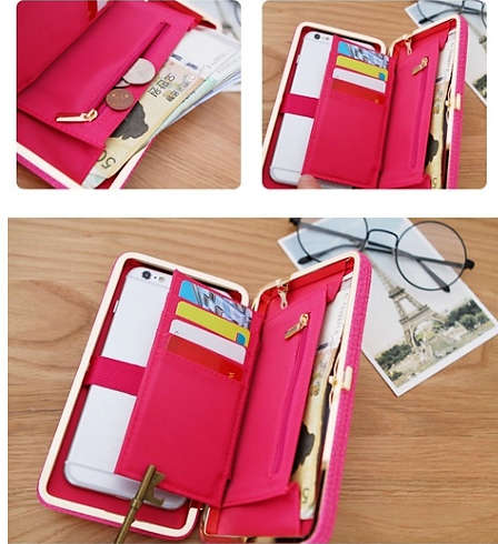 MOBILE WALLETS STUNNING COLORS AVAIL..STORES YOUR MOBILE & CASH