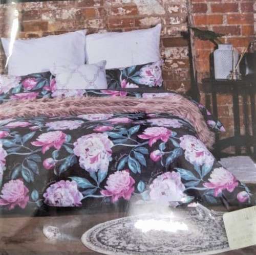 DUVET COVER SET 3 PC*ORIGINAL PIERRE CARDIN Q SIZES* 144THREAD COUNT *CLEARANCE SALE