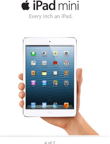 **BLACK FRIDAY OFFER****WOW***APPLE IPAD MINI -WIFI -TABLET WHITE- MD531HC/A-GENUINE APPLE