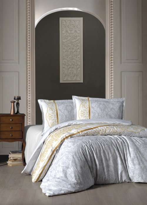 TURKISH DUVET COVER SET ***EXQUISITE *100% Cotton Duvet Cover Set QUEEN -KING AND SUPER KING SIZE SE