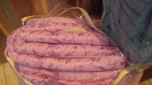 COMFORTER 5pce SET...SIZES ,QUEEN - JAQUARD PURPLE or BLUE AVAILABLE ,STUNNING ***BARGAIN