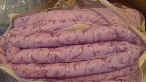COMFORTER 5pce SET...SIZES ,QUEEN - JAQUARD PURPLE or BLUE AVAILABLE ,STUNNING ***BARGAIN