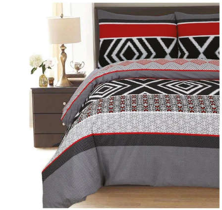 Luxury Arrivals stunning**WOW*132 Thread Count Polycotton duvet cover SET*KING ONLY***