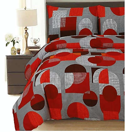 Luxury Arrivals stunning**WOW*132 Thread Count Polycotton duvet cover SET*king***