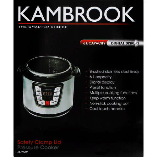 Fryers KAMBROOK Pressure Cooker 6 Litres BARGAIN WOW STUNNING DEAL NOT TO BE REPEATED was sold for 868.00 on 30 Oct at 14 01 by BULKBUYS in Durban ID 491128866