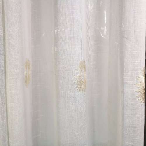 EMBROIDED SHEER EYELET or TAPE ***STUNNING CURTAIN**WOW*** - 140 x 225cm*** VERY CLASSY AND SMART