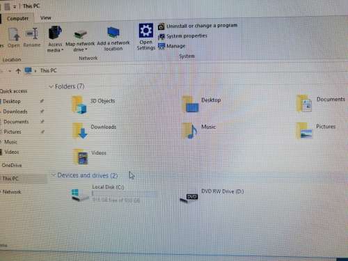 HP all in one desktop