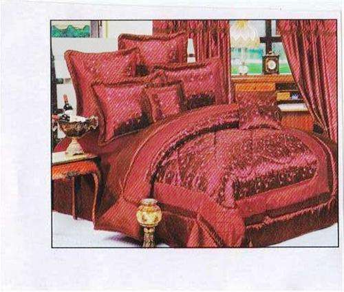 10 PCE ELEGANT QUILTED COMFORTER SET - DOUBLE / QUEEN SIZE