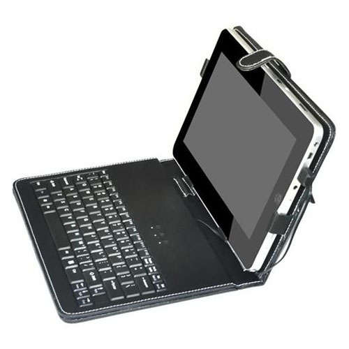 Leather Case with USB Mini Keyboard for 10 Inch Tablet PC