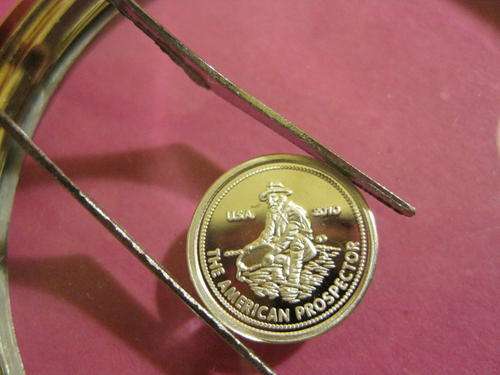 **BARGAIN STOCK OUT*** .999 SILVER LOT OF 10  1 GRAM AMERICAN PROSPECTOR