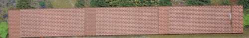 HO Scale - Brick Wall 1