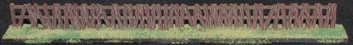 N Scale - Old Wood Fence