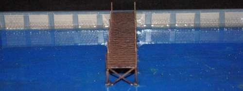 N Scale - Dock Wall
