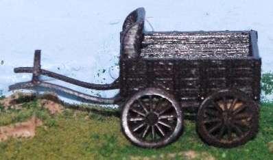 1:87 Scale - Horse Drawn Wagon 2 - Kit