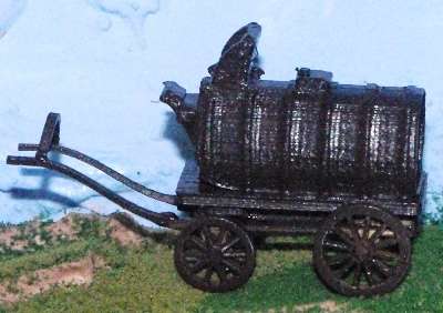 1:87 Scale - Horse Drawn Tank Wagon 1 - Kit