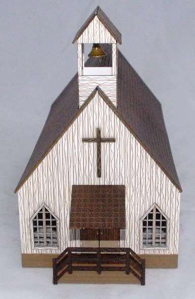 N Scale - Old West Church Kit