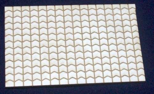 N Scale - Building Blocks - Roof Tiles