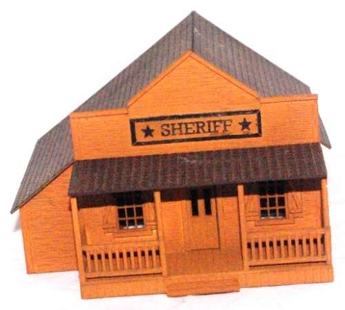 HO Scale - Sheriff Building