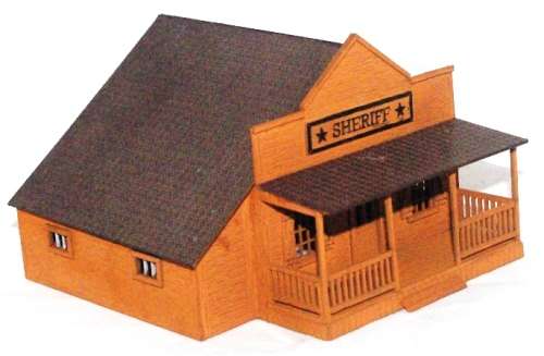 HO Scale - Sheriff Building