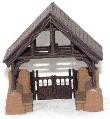 N Scale - Church Lynch Gate