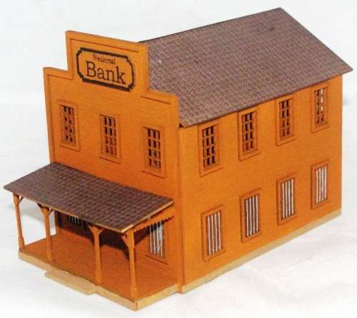 HO Scale - Old West Bank