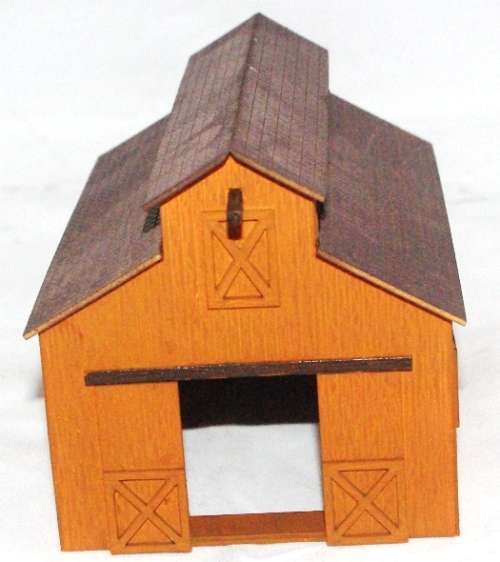 N Scale - Old West Barn